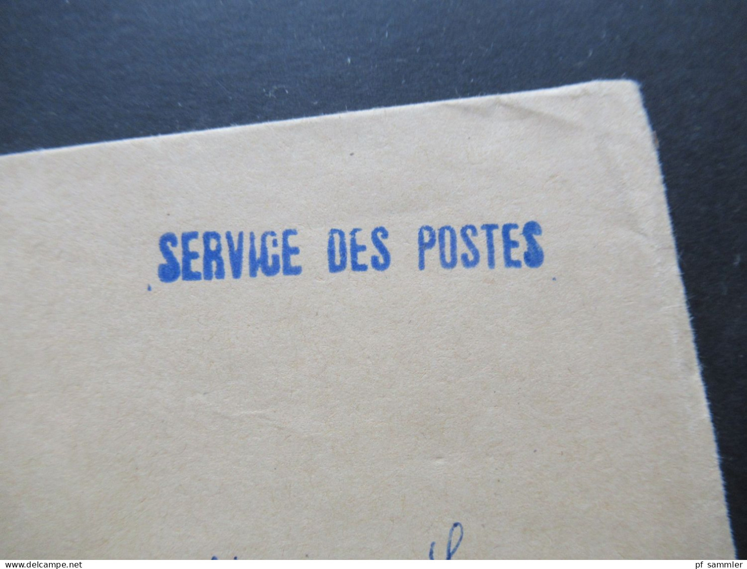 Zypern / Cyprus Kibris Türk 1976 Blauer Stempel L1 Service Des Postes Per Luftpost Nach Krefeld - Briefe U. Dokumente