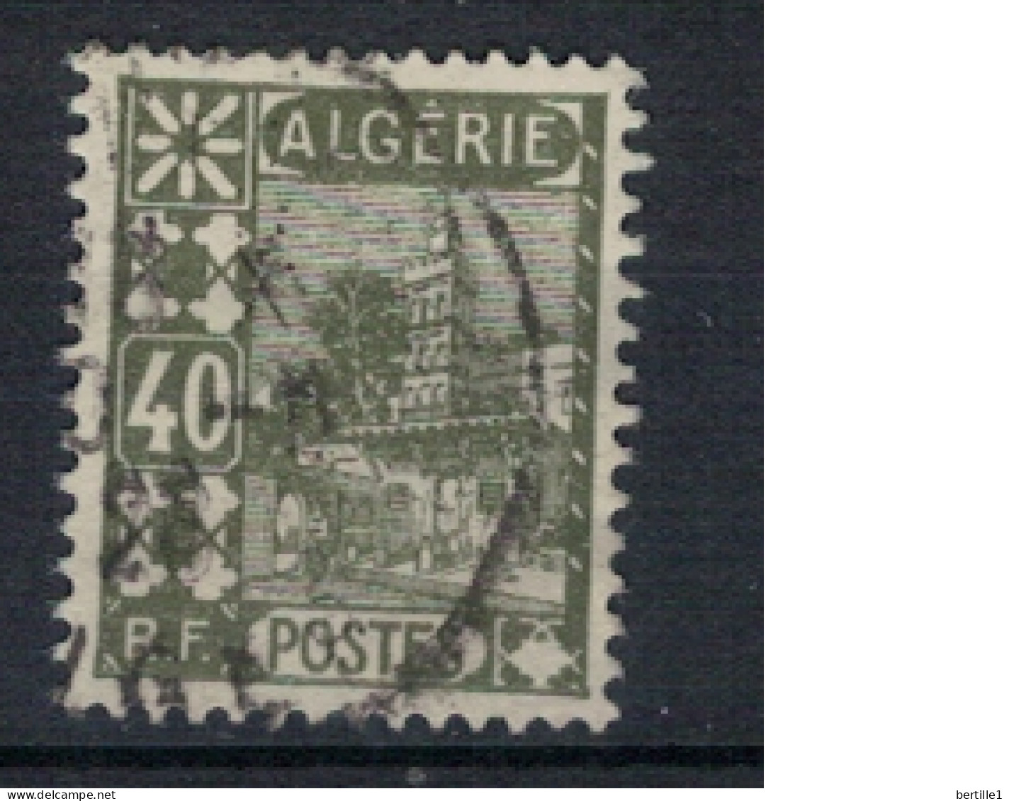 ALGERIE         N°  YVERT  N° 45  (4) OBLITERE   ( OB 8/08  ) - Oblitérés