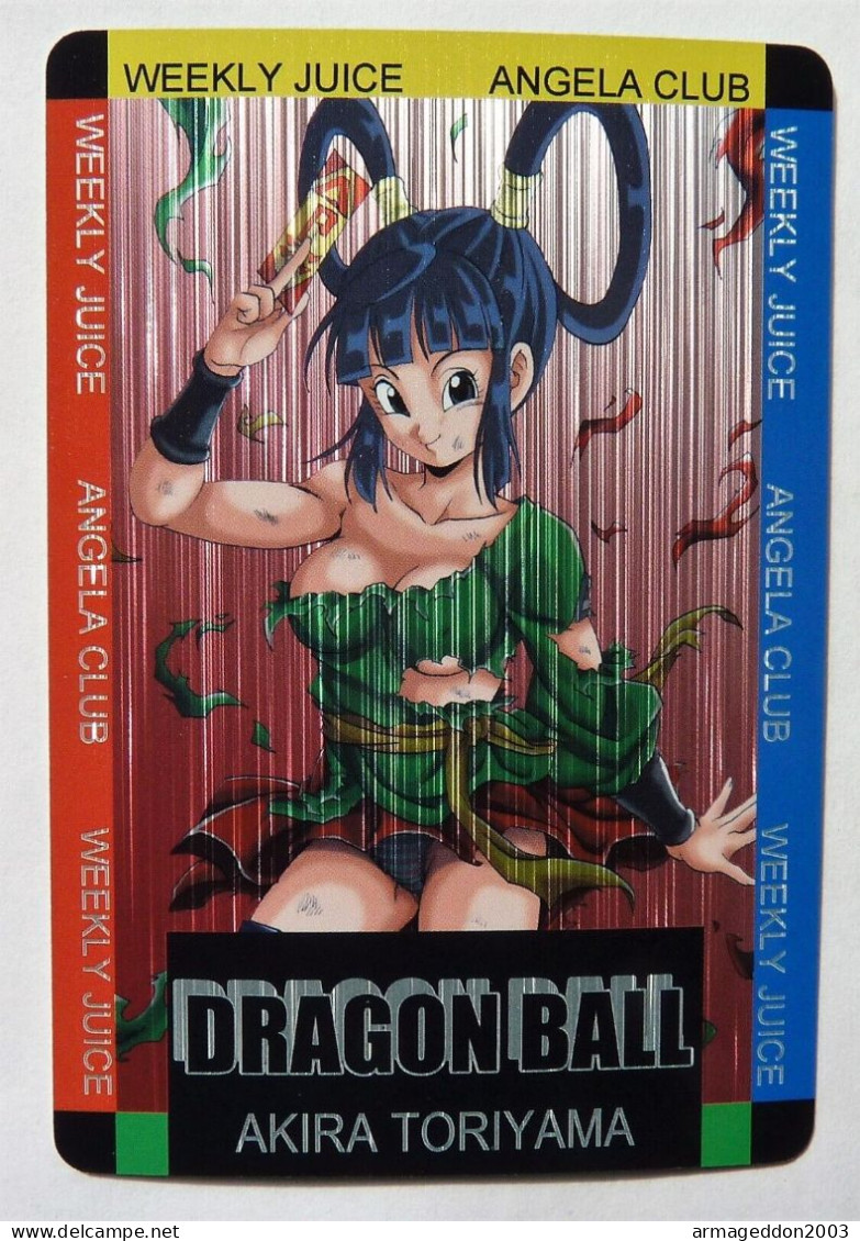 CARTE Fancard Custom PRIMS SEXY GIRL MANGA DRAGON BALL MINT HOLO Yuri Neuf - Dragonball Z