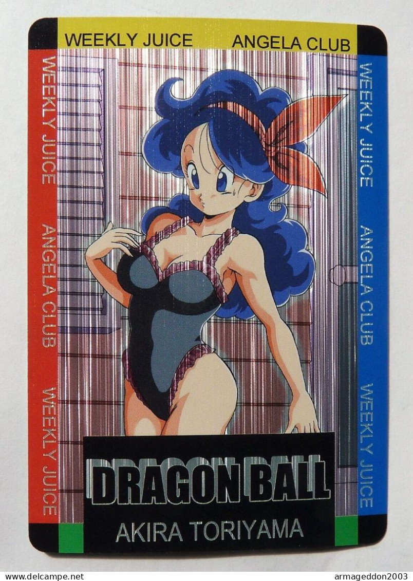 CARTE Fancard Custom PRIMS SEXY GIRL MANGA DRAGON BALL MINT HOLO Lunch Neuve - Dragonball Z