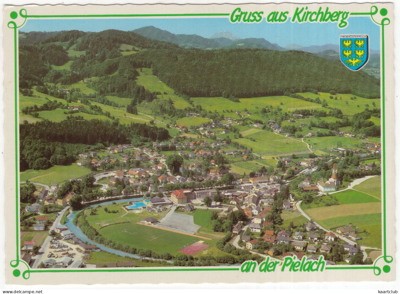 Gruss Aus Kirchberg An Der Pielach - (NÖ., Österreich/Austria) - Luftbild - St. Pölten