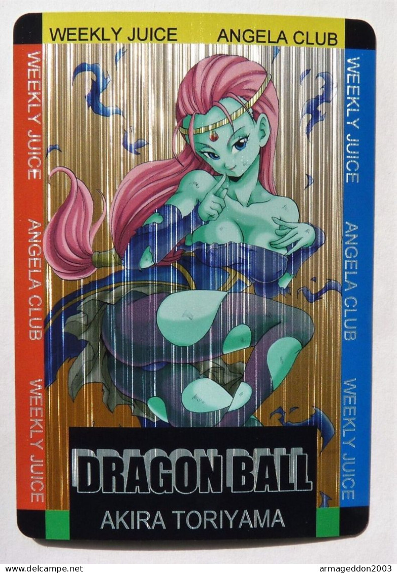 CARTE Fancard Custom PRIMS SEXY GIRL MANGA DRAGON BALL MINT HOLO NEUVE - Dragonball Z