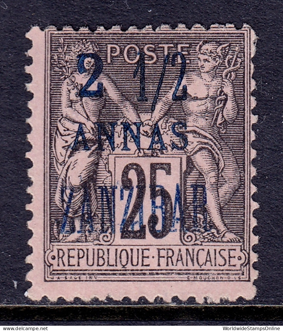 France (Offices In Zanzibar) - Scott #22 - MNG - SCV $11 - Neufs