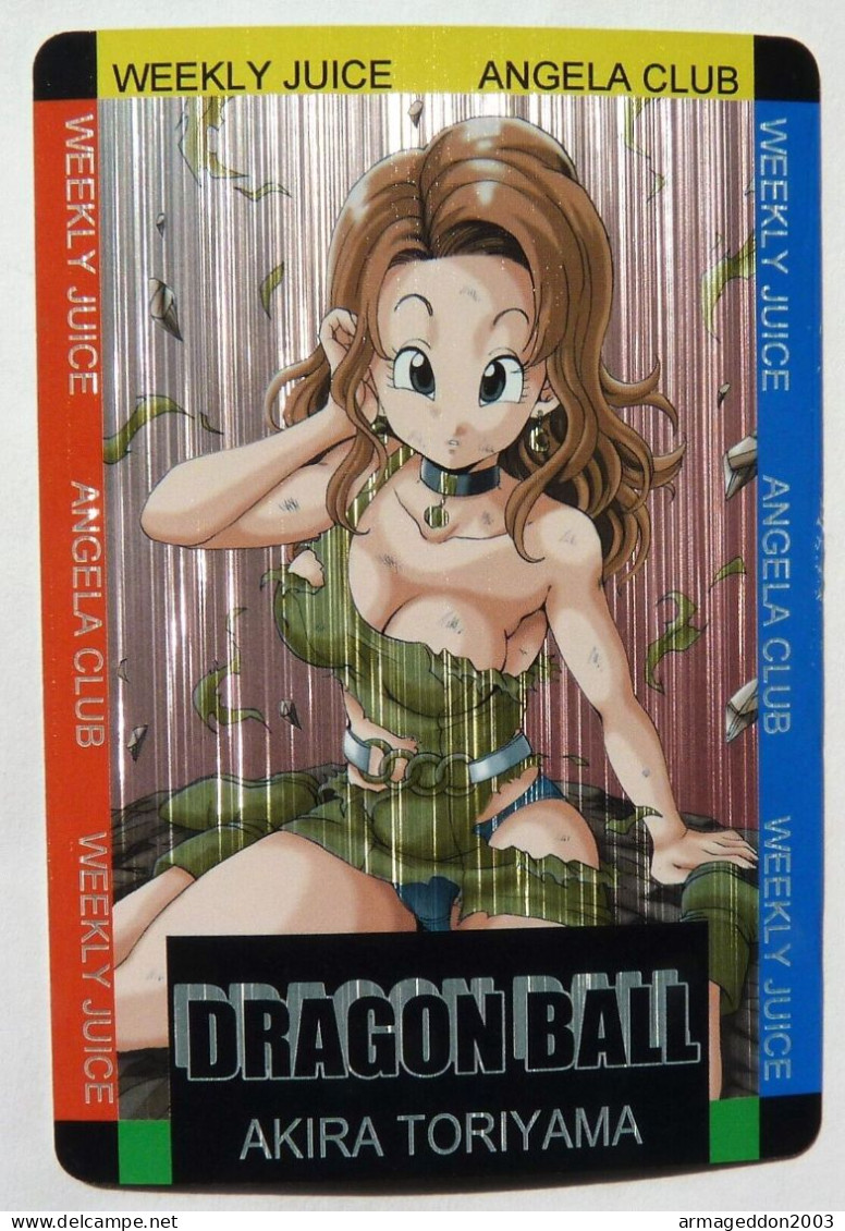 CARTE Fancard Custom PRIMS SEXY GIRL MANGA DRAGON BALL MINT HOLO Paresu NEUVE - Dragonball Z