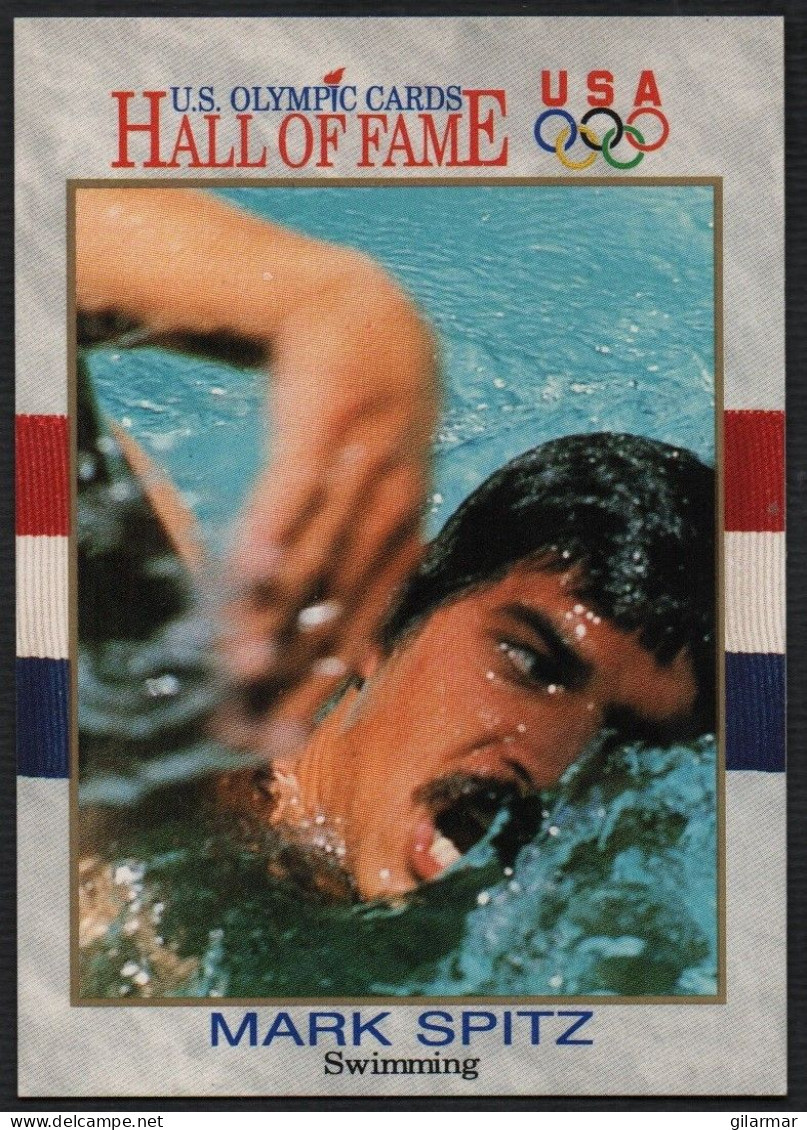 UNITED STATES - U.S. OLYMPIC CARDS HALL OF FAME - MARK ANDREW SPITZ - SWIMMING - # 2 - Trading-Karten