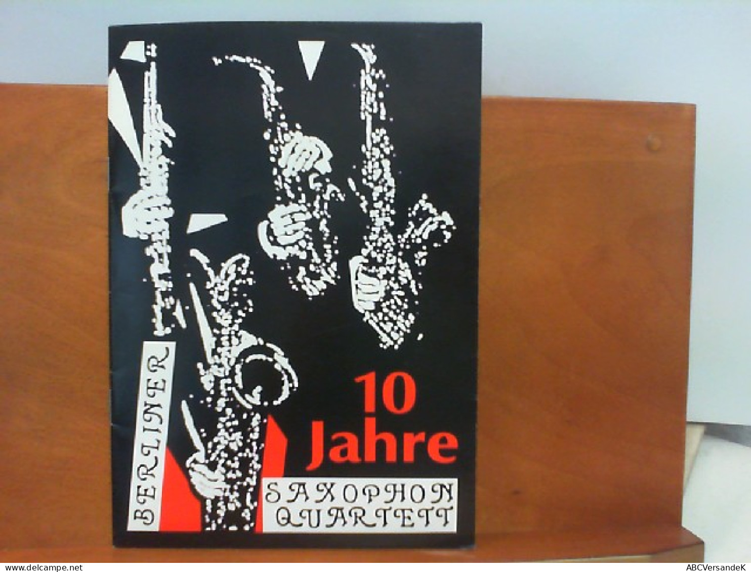 Broschüre 10 Jahre Berliner Saxophon Quartett - Muziek