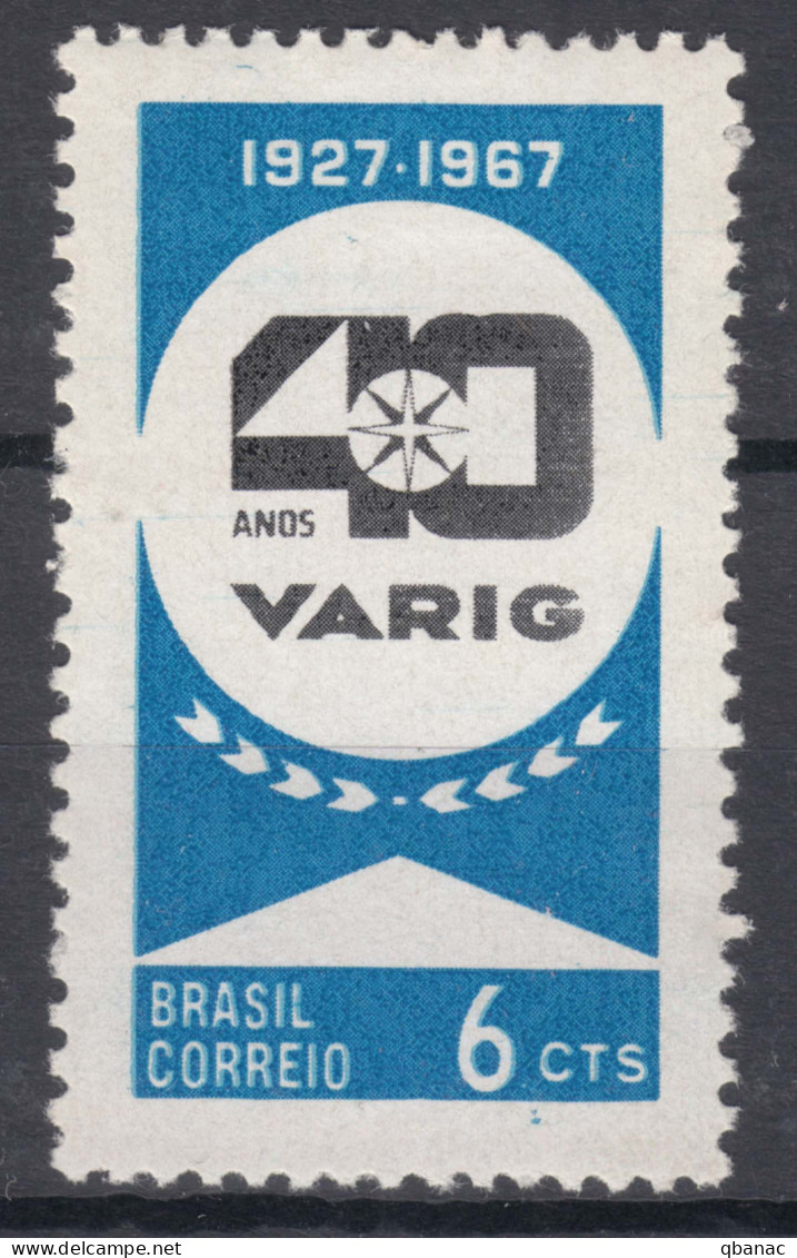 Brazil Brasil 1967 Mi#1133 Mint Hinged - Unused Stamps