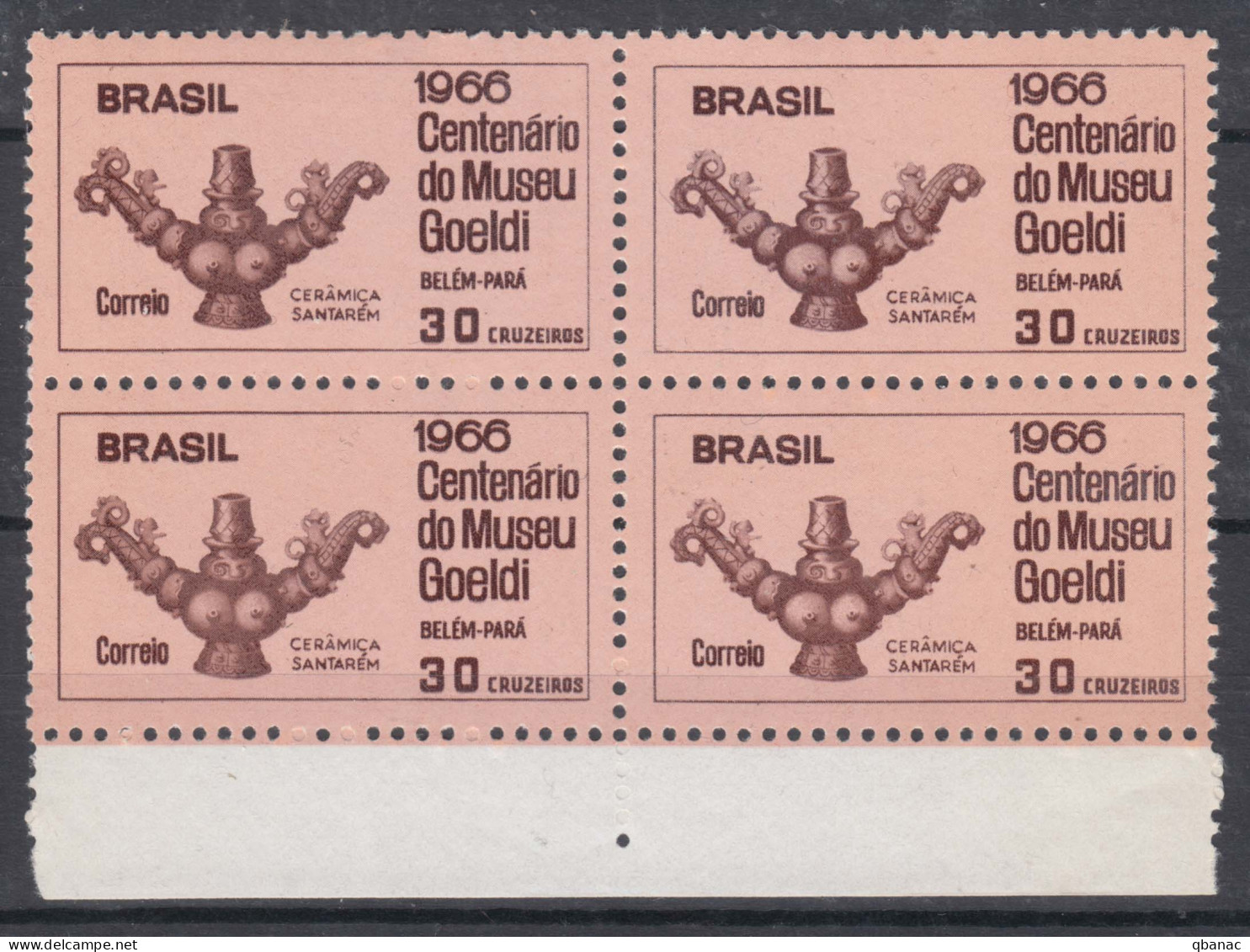 Brazil Brasil 1966 Mi#1117 Mint Never Hinged Pc. Of 4 - Ungebraucht