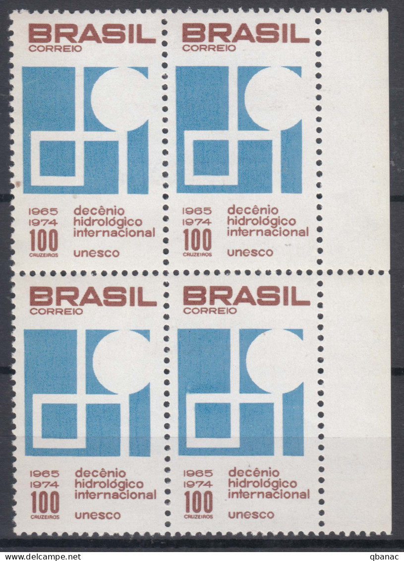 Brazil Brasil 1966 Mi#1110 Mint Never Hinged Pc. Of 4 - Unused Stamps