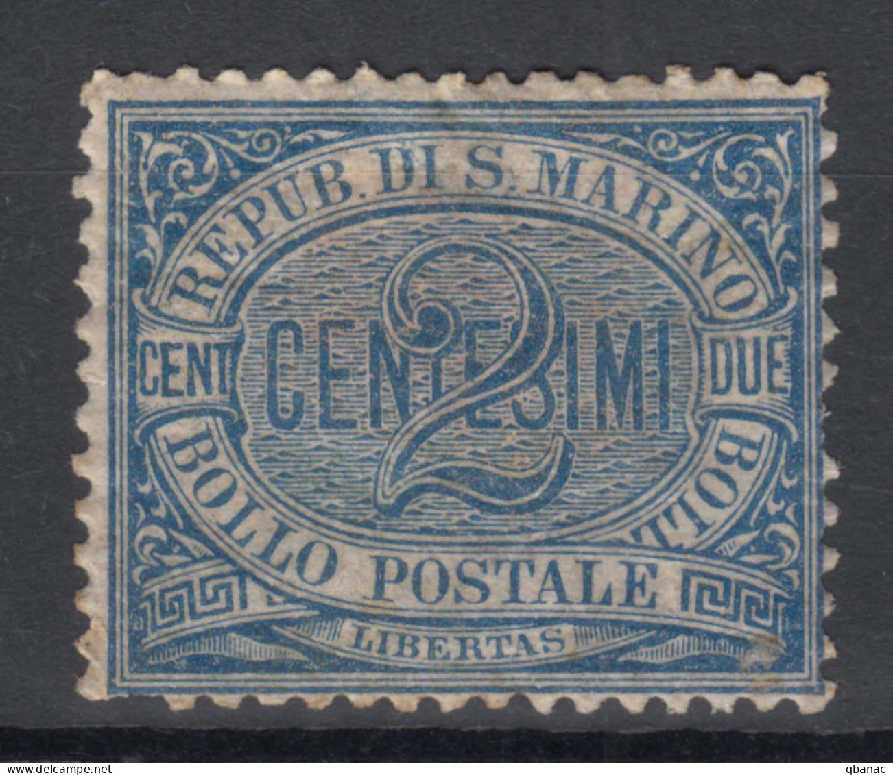 San Marino 1892 Mi#12 Mint Hinged - Ongebruikt