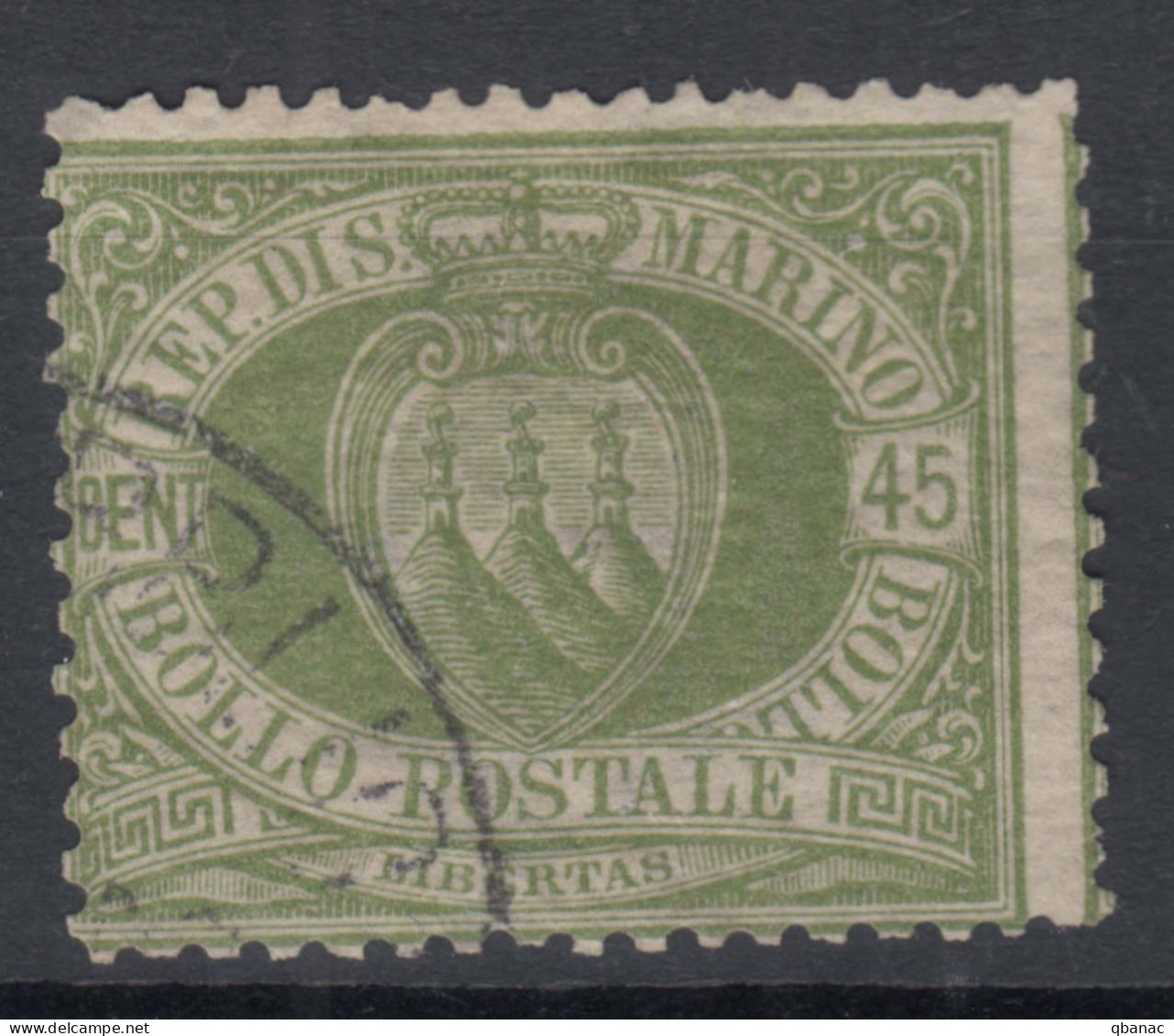San Marino 1892 Mi#18 Used - Used Stamps