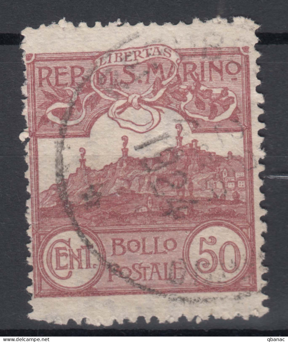 San Marino 1921 Monte Titano Mi#76 Used - Gebraucht