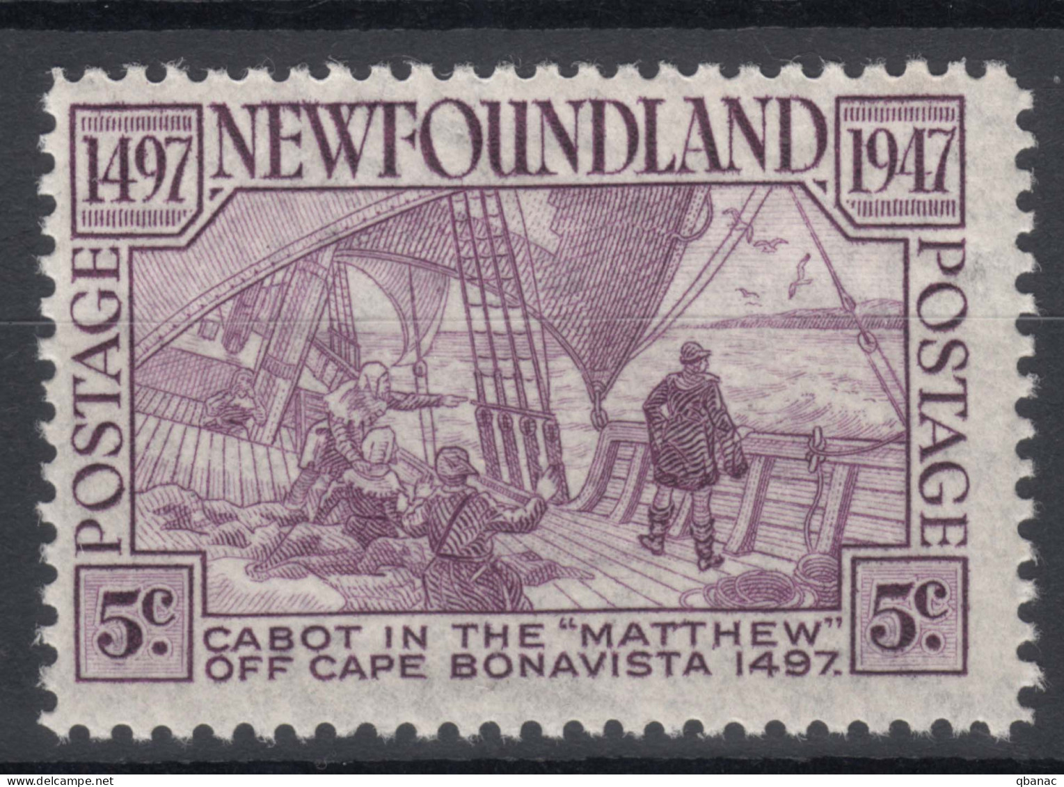 Canada Newfoundland 1947 Mi#244 Mint Never Hinged - 1908-1947