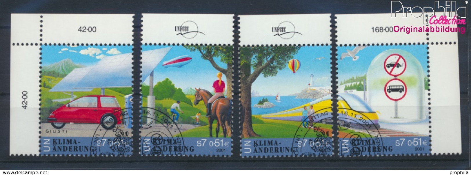 UNO - Wien 346-349 (kompl.Ausg.) Gestempelt 2001 Klimaänderung (10045064 - Used Stamps