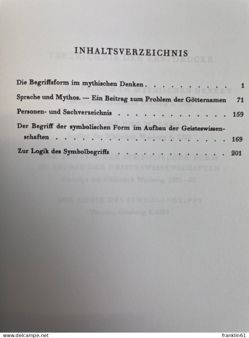 Philosophie Der Symbolischen Formen. 5 Bände KOMPLETT Im Schuber. - Philosophy