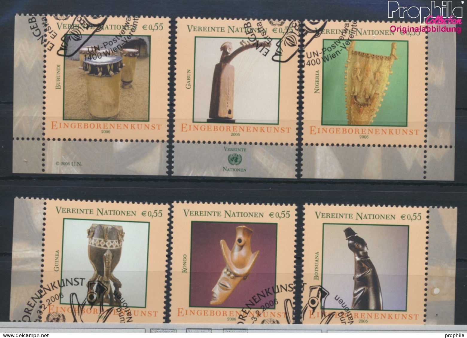 UNO - Wien 455-460 (kompl.Ausg.) Gestempelt 2006 Eingeborenenkunst (10046238 - Used Stamps
