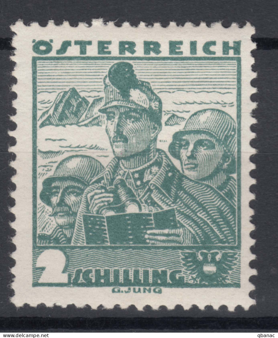 Austria 1934 Mi#584 Mint Never Hinged Key Stamp Of The Set - Ungebraucht