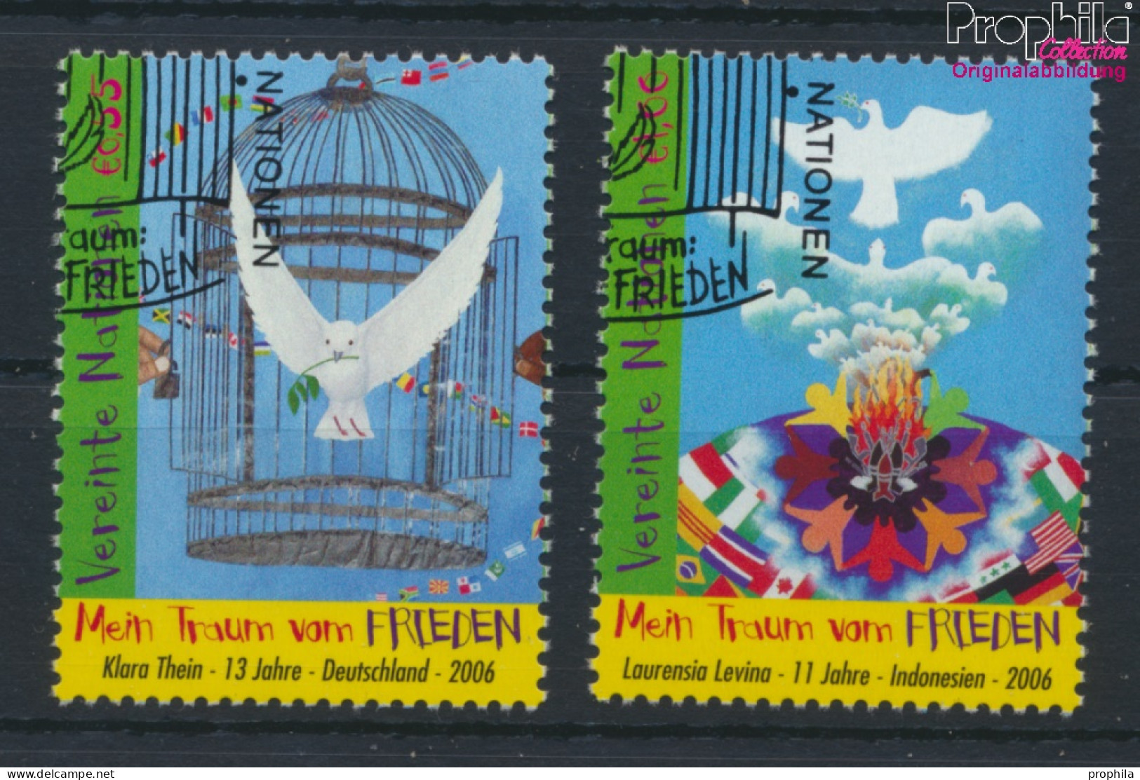 UNO - Wien 475-476 (kompl.Ausg.) Gestempelt 2006 Weltfriedenstag (10046171 - Used Stamps