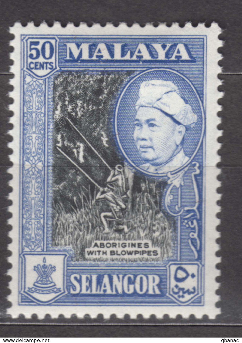 Malaya Selangor 1957 Mi#86 Mint Hinged - Selangor