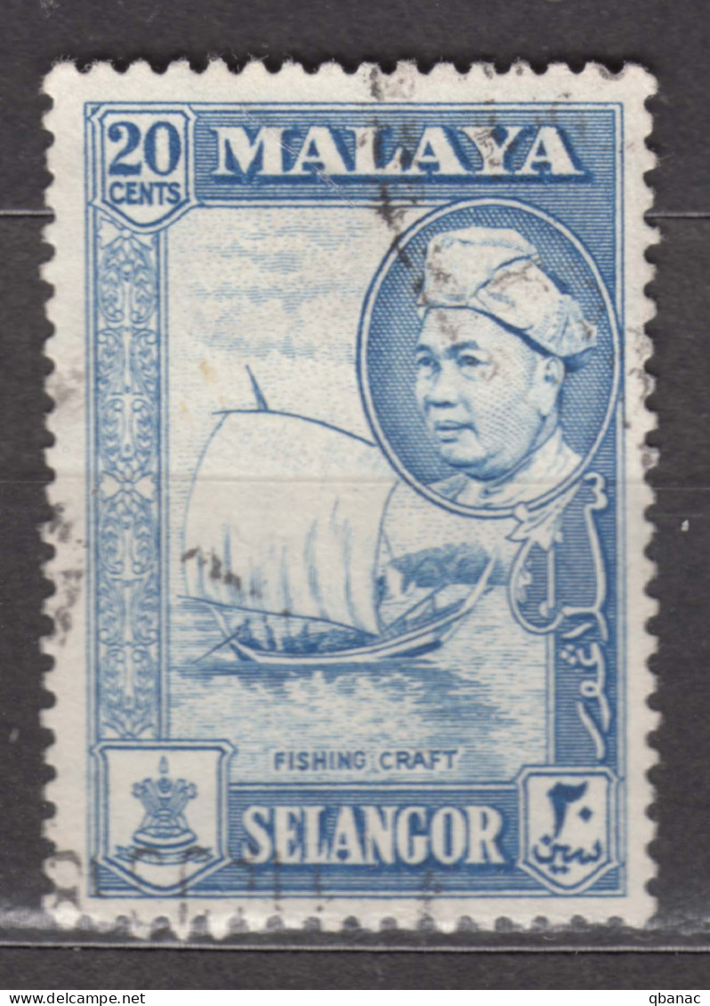 Malaya Selangor 1957 Mi#85 Used - Selangor