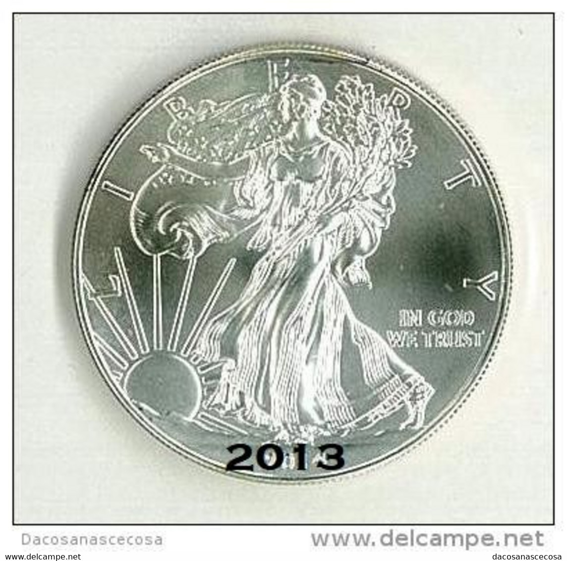 STATI UNITI - UNITED STATES - ONCIA ARGENTO 999 - ANNO 2013 - UNCIRCULATED - NON CIRCOLATA - 1 ONCIA - Zilver