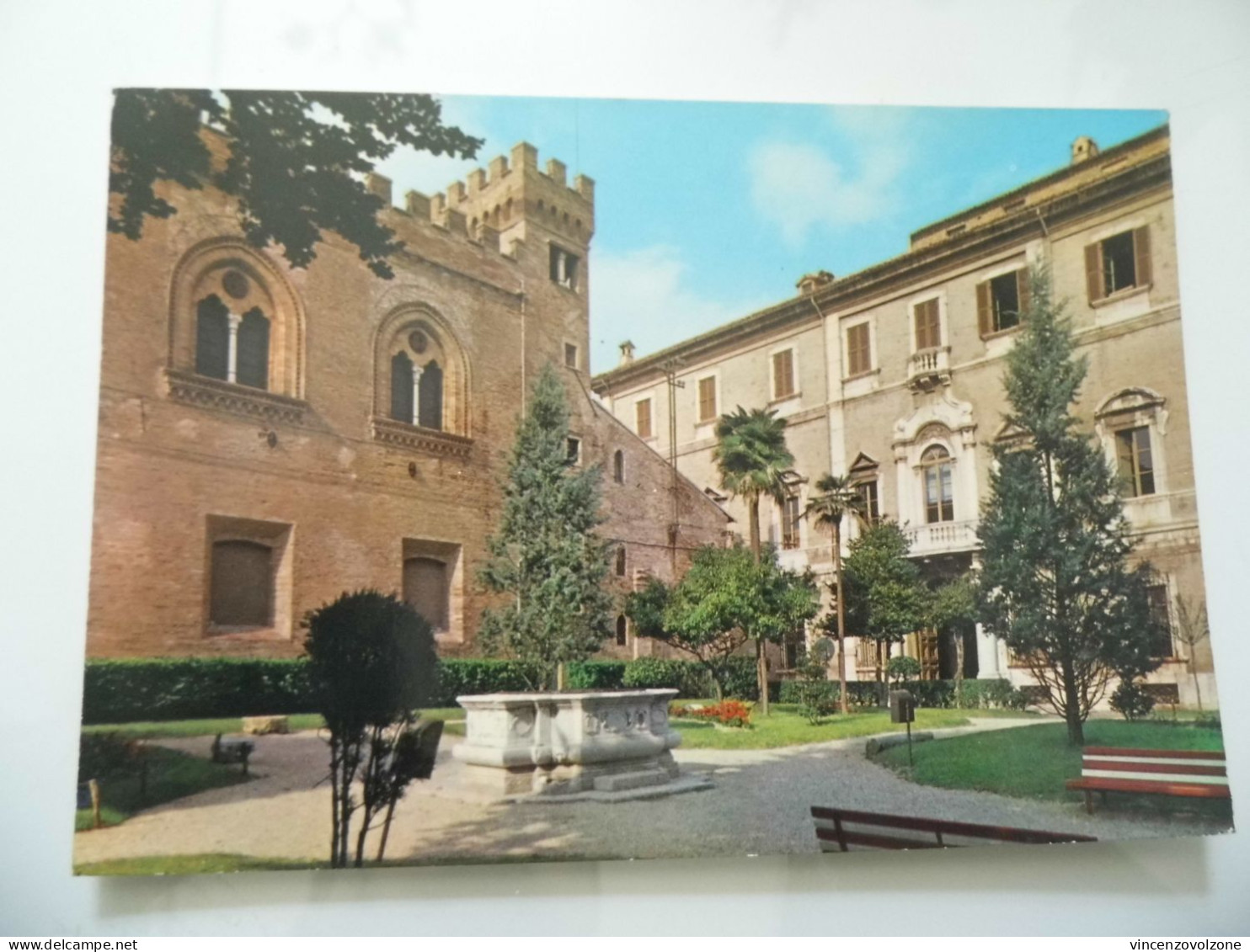 Cartolina "FANO Palazzo Malatrestiano E Palazzo Montevecchio" - Fano