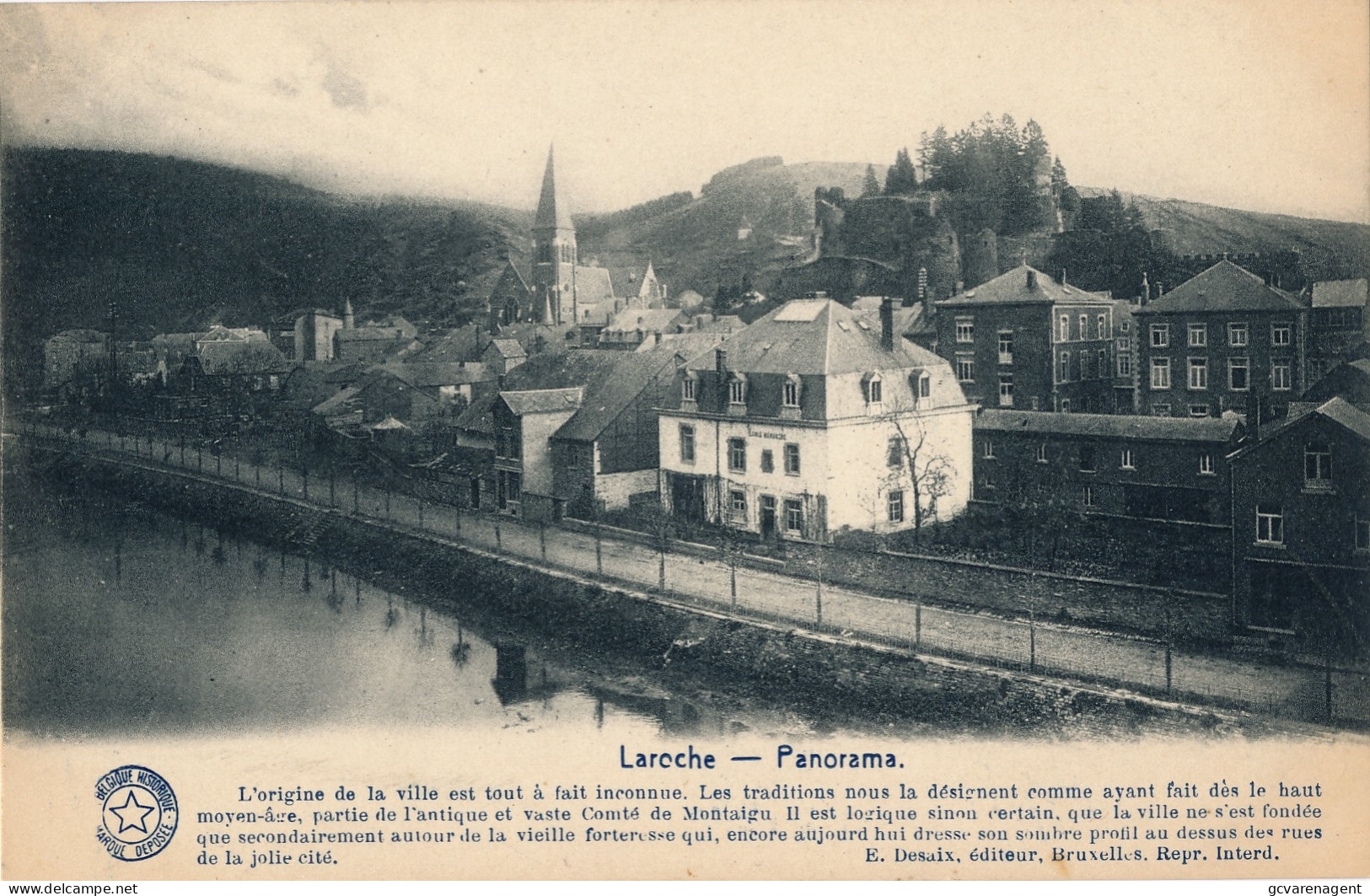 LAROCHE     LE FAUBOURG ET LES QUAIS   2 SCANS - La-Roche-en-Ardenne