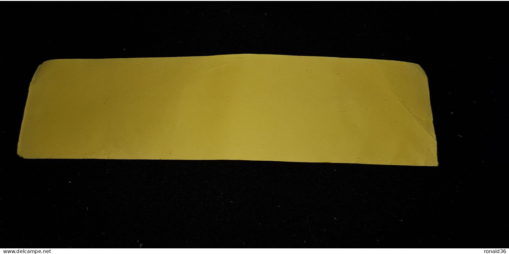 BUVARD Papier CANSON France , Pour Matériel De Bureau , BANDE POUR TAMPON Haute Porosité Couleur Jaune - C