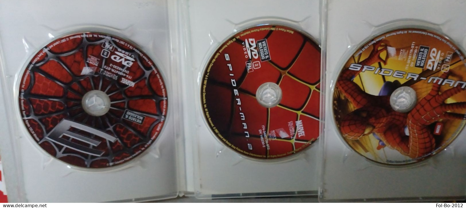 Spider-man La Trilogia DVD.MARVEL - Mystery