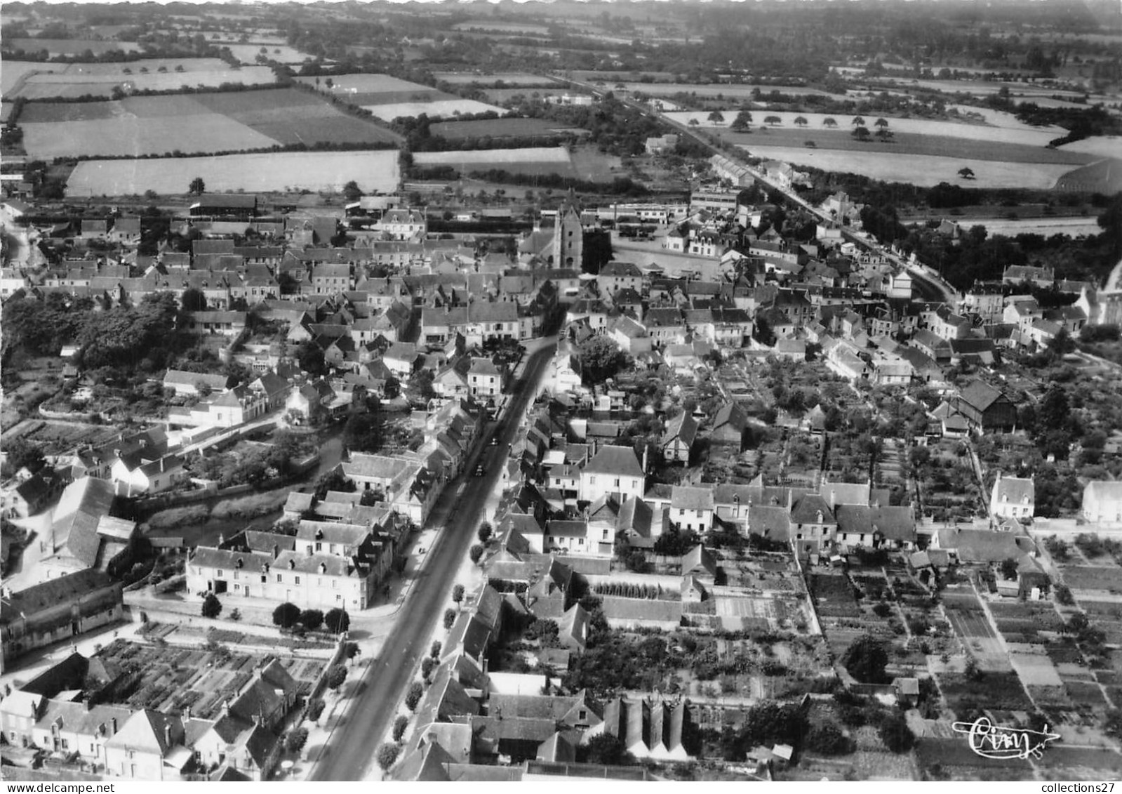 72-CONNERRE- VUE AERIENNE - Connerre