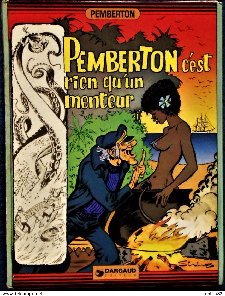 PEMBERTON - Tome 2 - Pemberton C'est Rien Qu'un Menteur - DARGZAUD - ( E.O. 1977 ) . - Barbe-Rouge