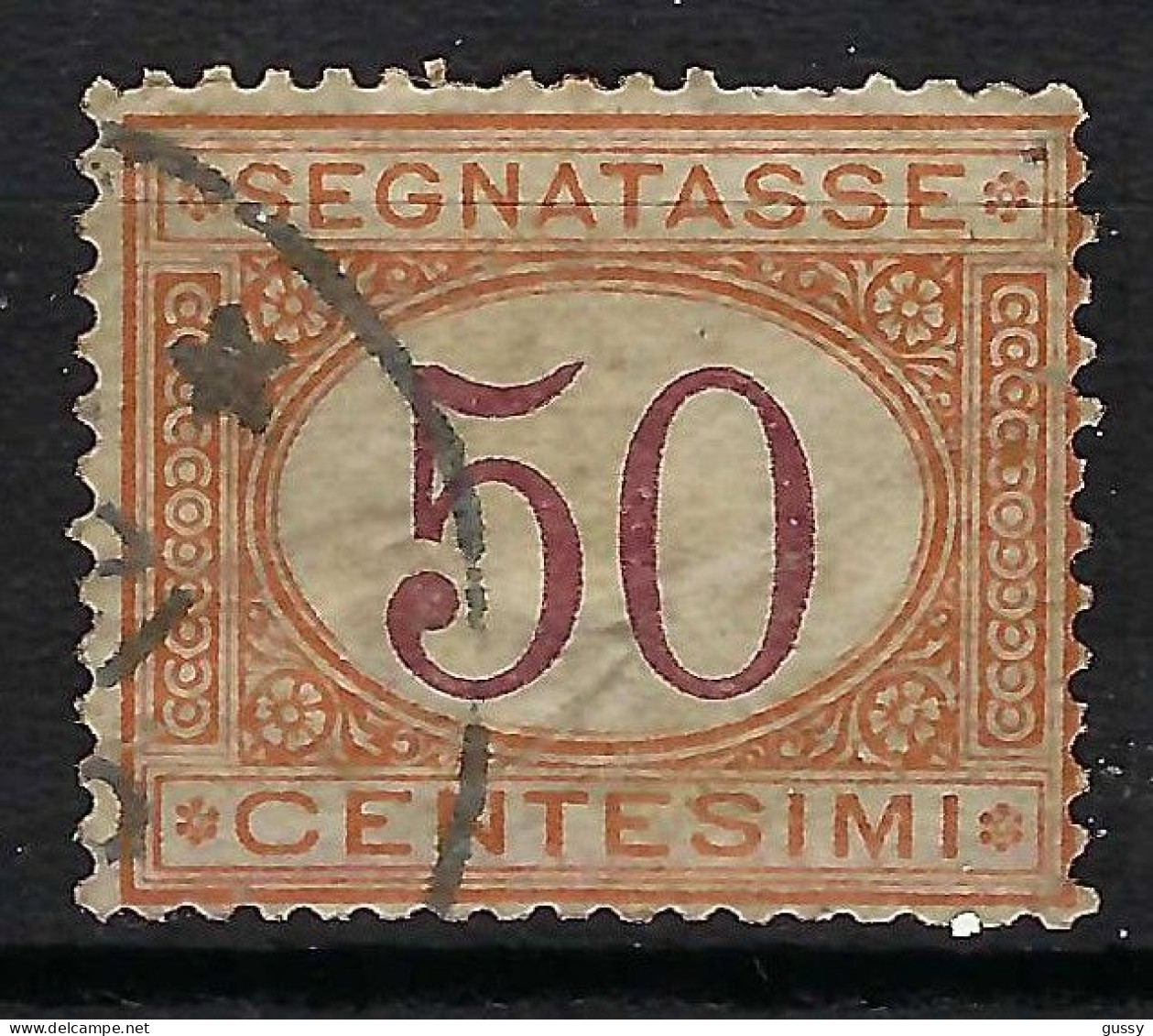 ITALIE Taxe Ca.1870-1903: Le Y&T 10 Obl. CAD - Taxe