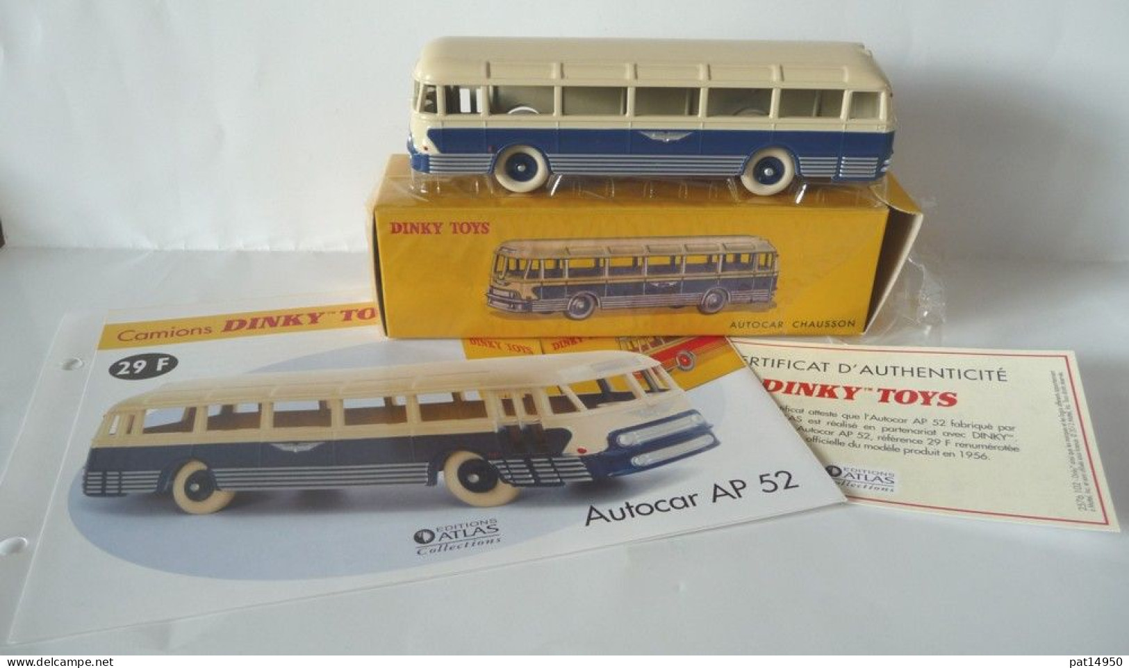 PAT14950 AUTOCAR CHAUSSON AP52 - 29F DINKY ATLAS - Dinky