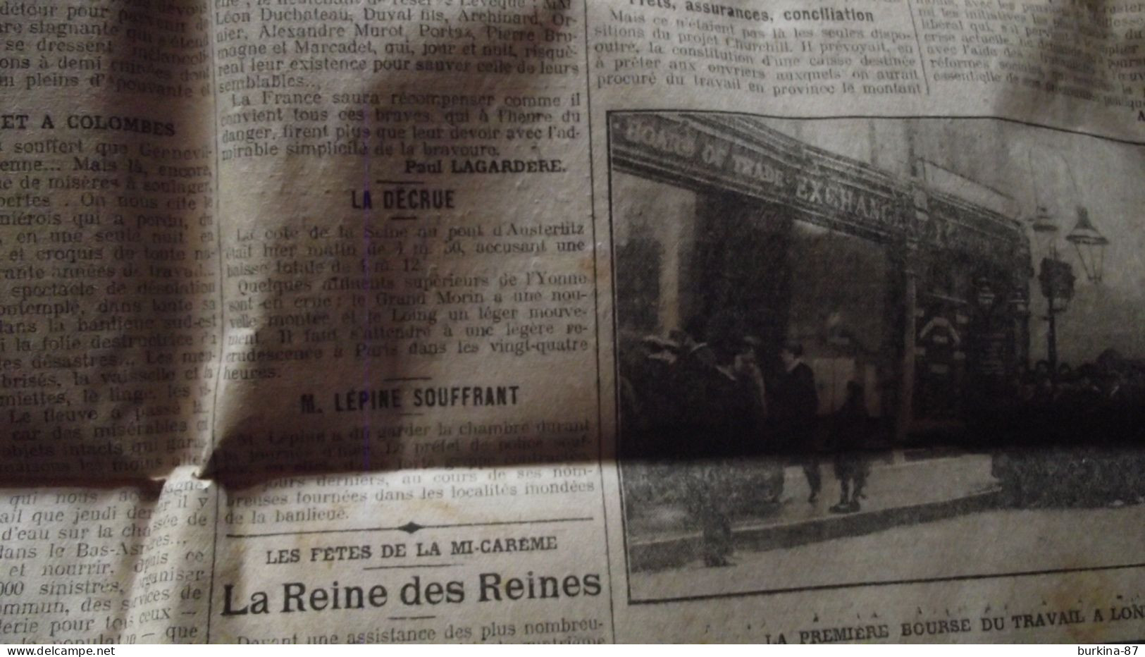 Le PETIT PARISIEN, Journal, Fevrier V1910, Paris Quotidien Politique Littéraire - Le Petit Parisien