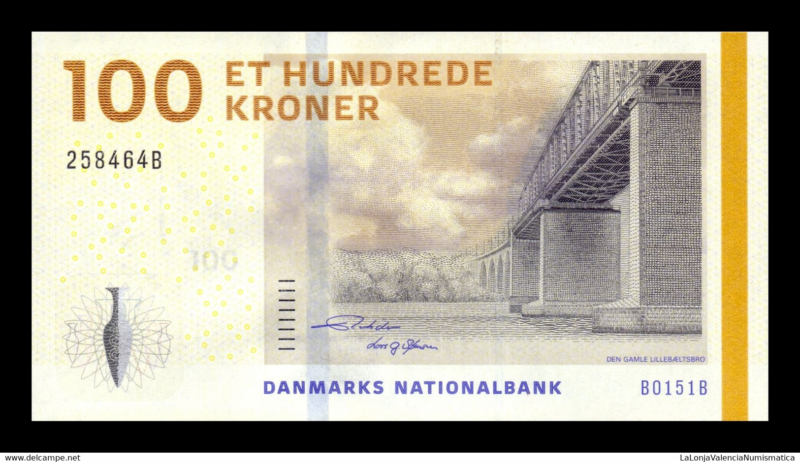 Dinamarca 100 Kroner 2015 Pick 66d(3) Sc Unc - Danemark
