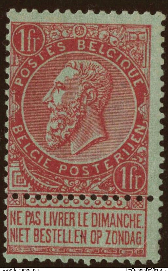 TIMBRE Belgique - COB 64 ** - 1 F - 1869 /1900 - Cote 400 - - 1869-1883 Leopold II