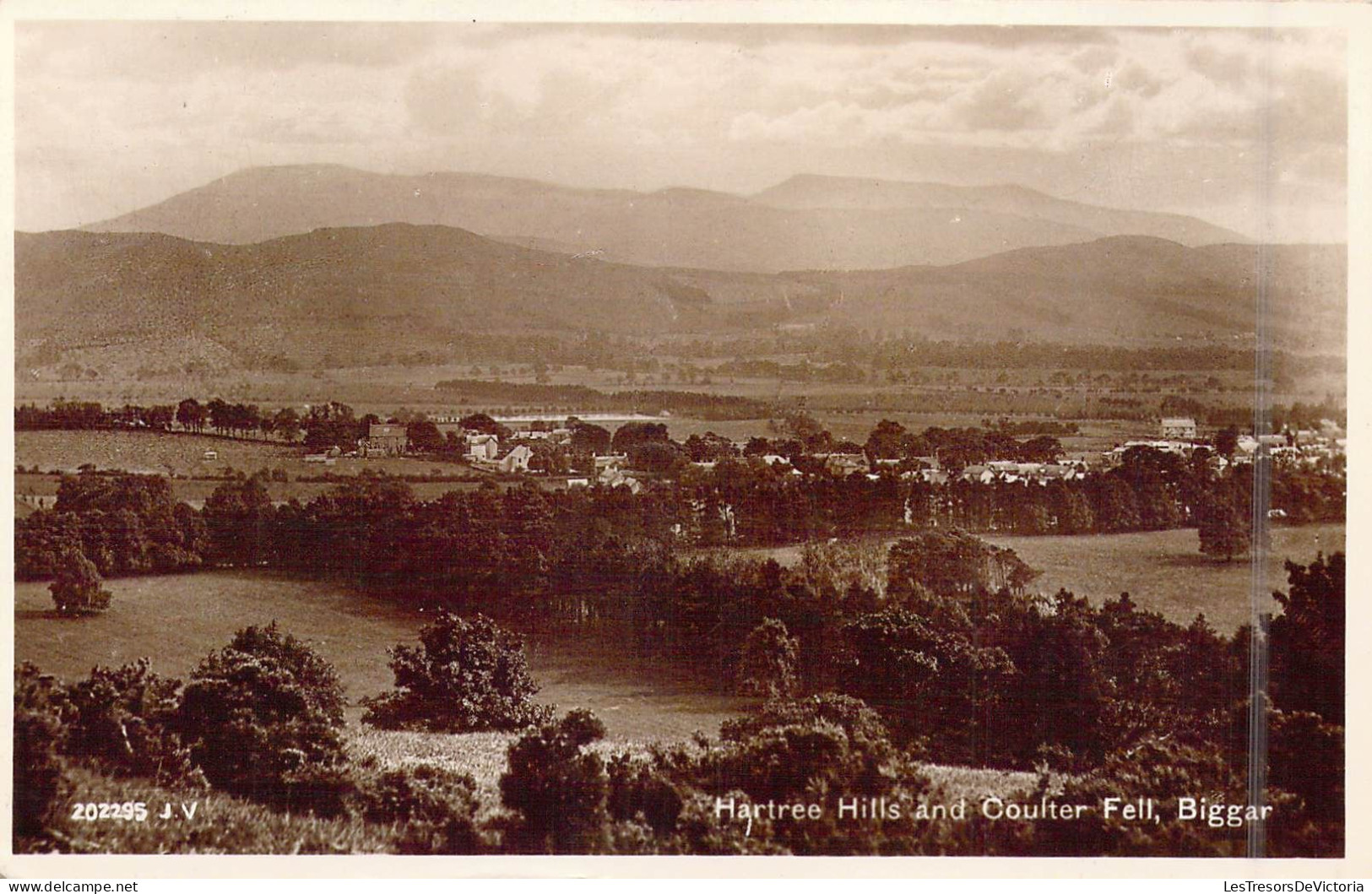 ECOSSE - Biggar - Hartree Hills And Coulter Fell - Carte Postale Ancienne - Autres & Non Classés