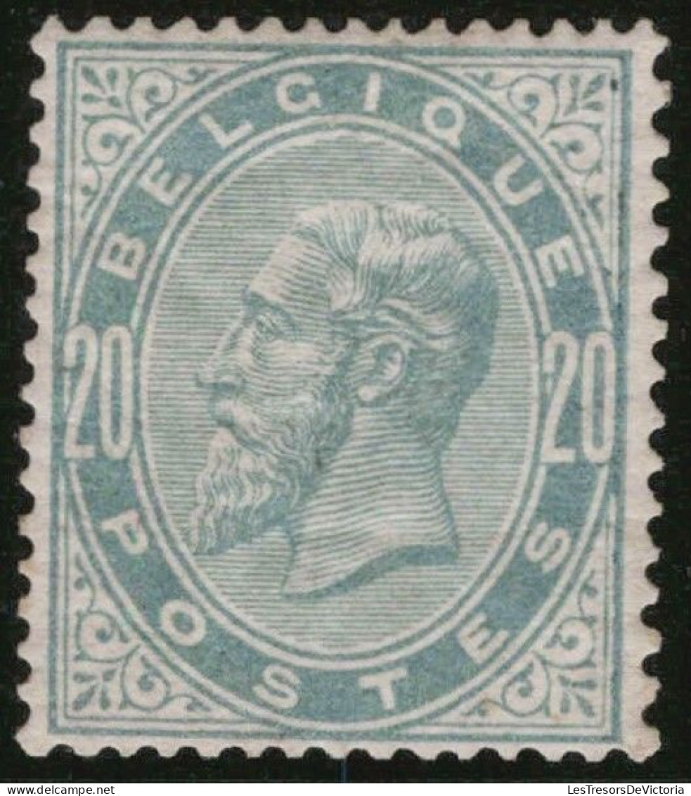 TIMBRE Belgique - COB 39a ** - 20c - 1883 - Cote 1275 - - 1883 Léopold II