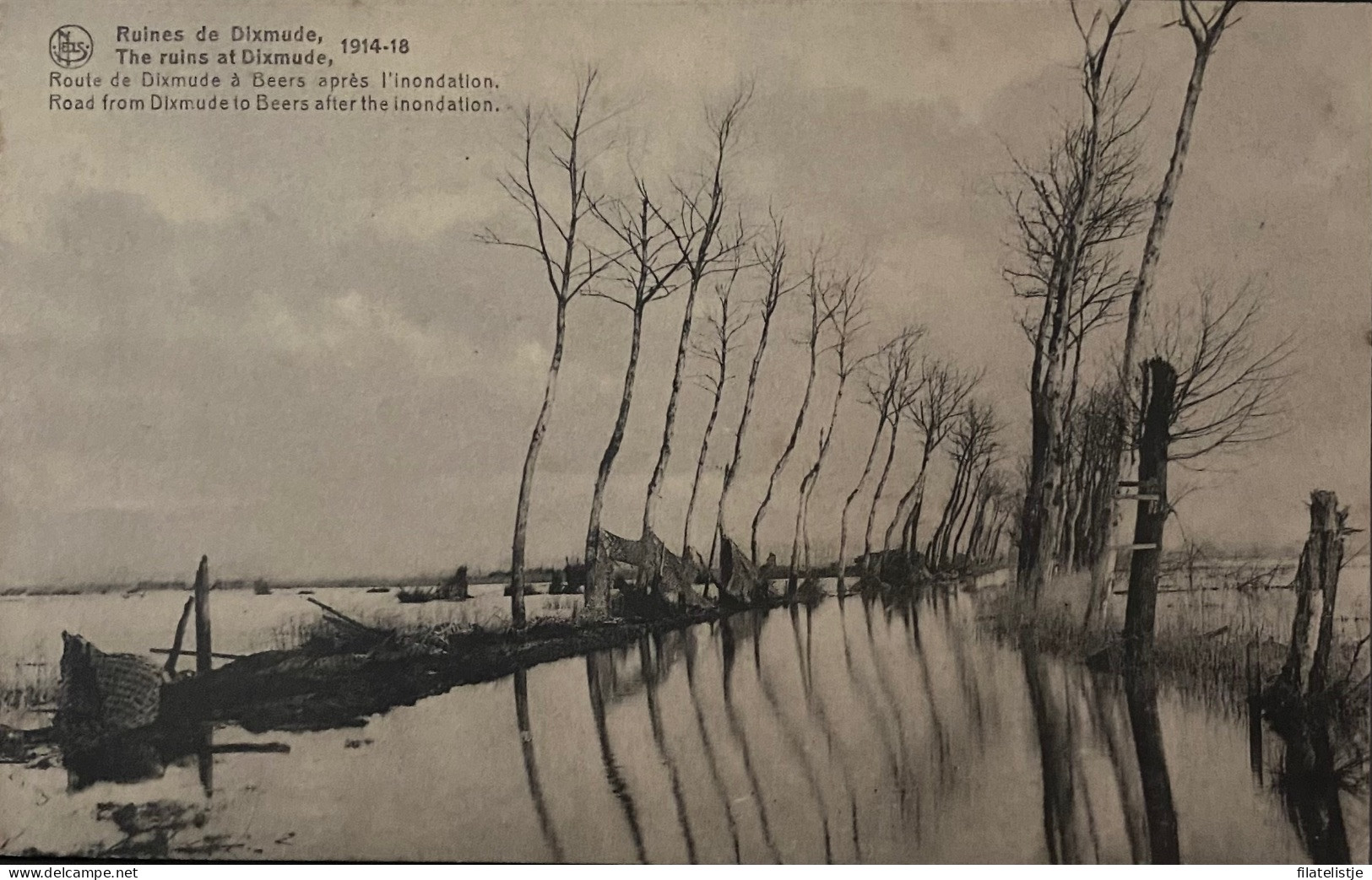 Diksmuide Route Naar Beerst Na De Onderwaterzetting - Diksmuide