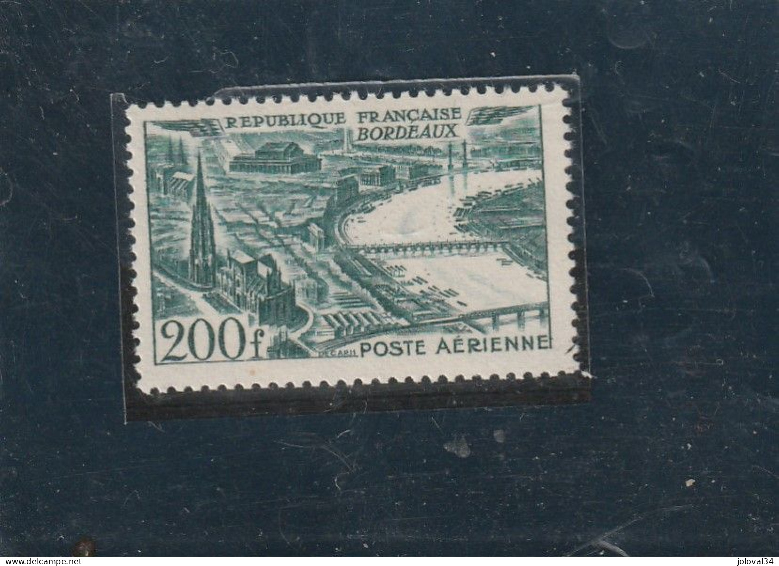 Yvert   PA 25 ** Neuf Sans Charnière Bordeaux  - Pont Poste Aérienne - 1927-1959 Neufs