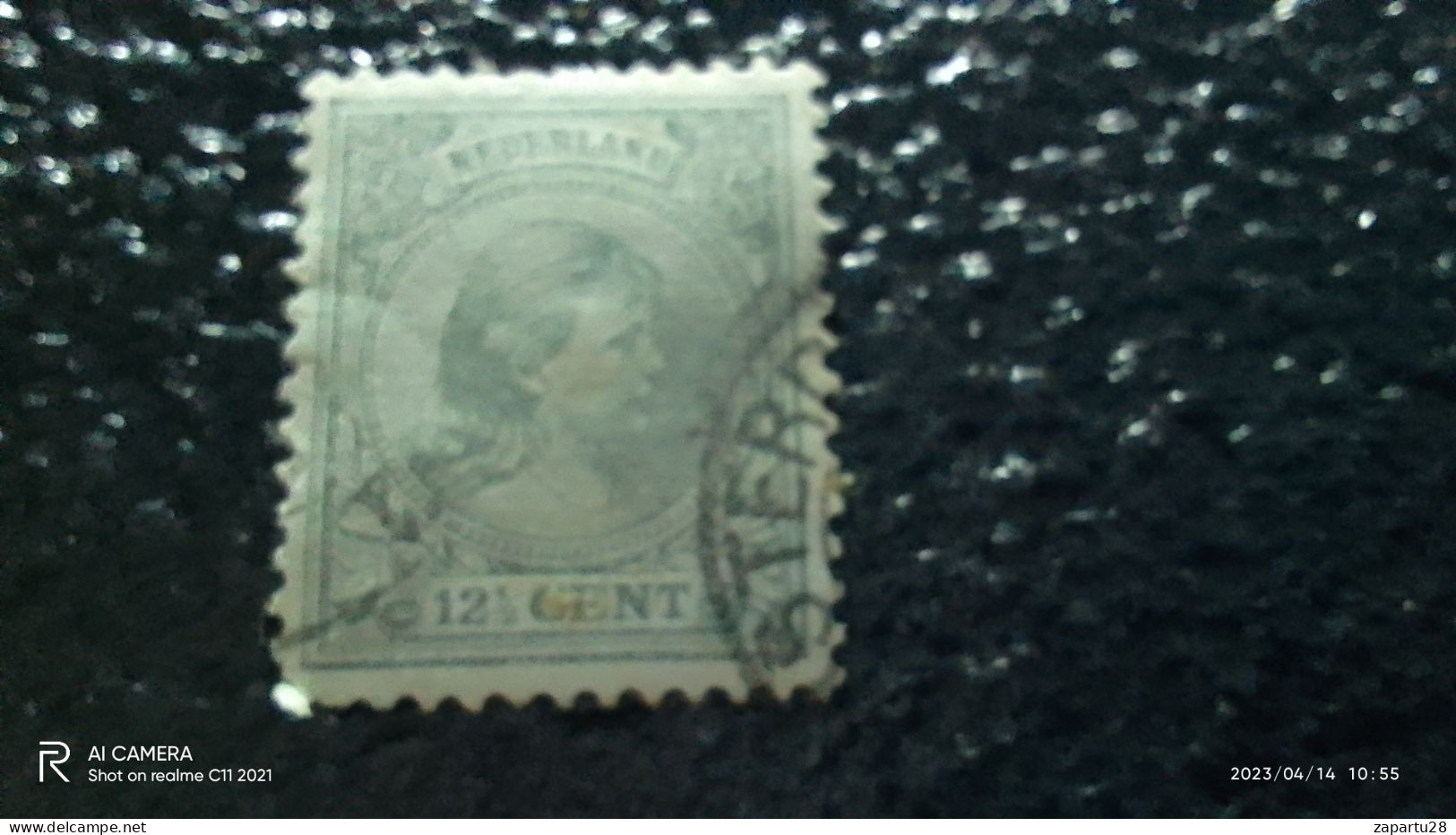 HOLLANDA-1892-97      12.50 USED- - Gebruikt