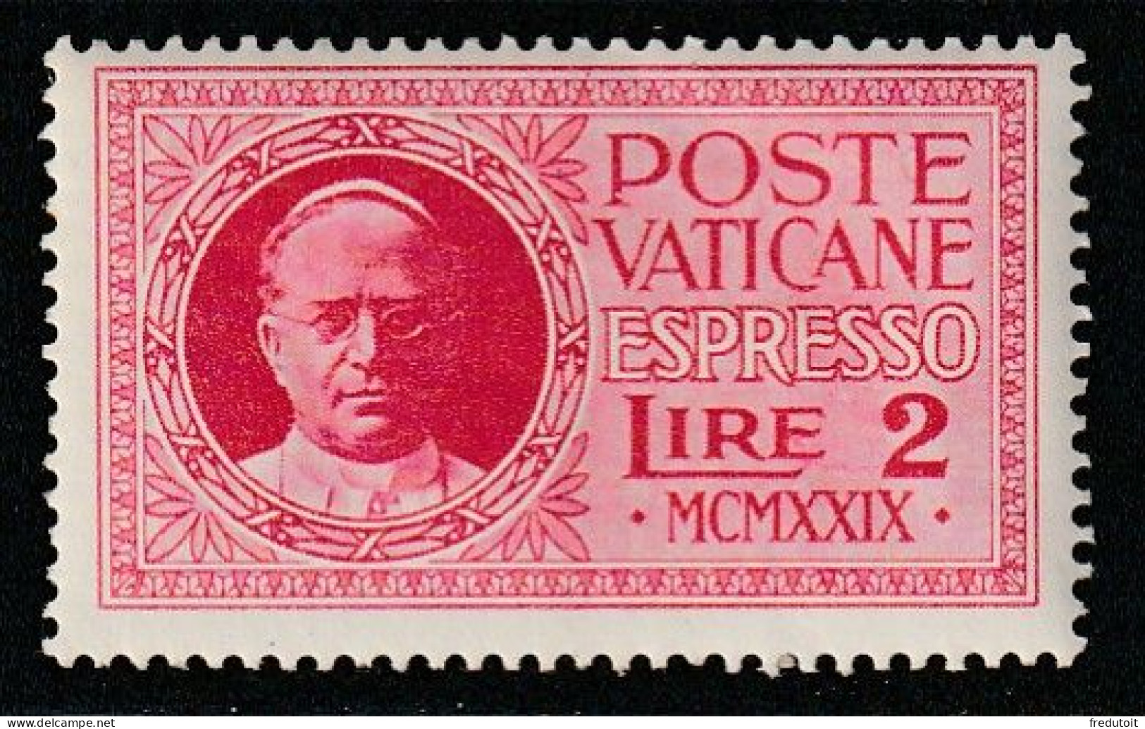 VATICAN - EXPRES : N°1 ** (1929) Pie XI - Priority Mail