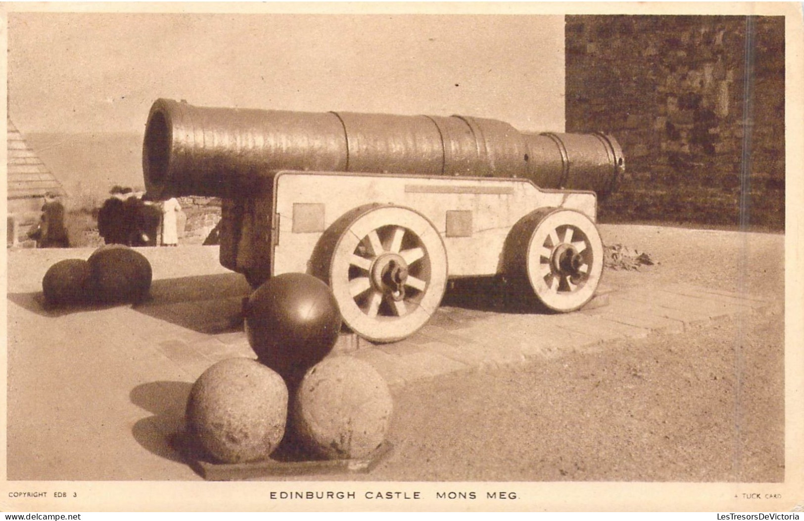 ECOSSE - Edinburgh Castle - Mons Meg - Carte Postale Ancienne - Autres & Non Classés