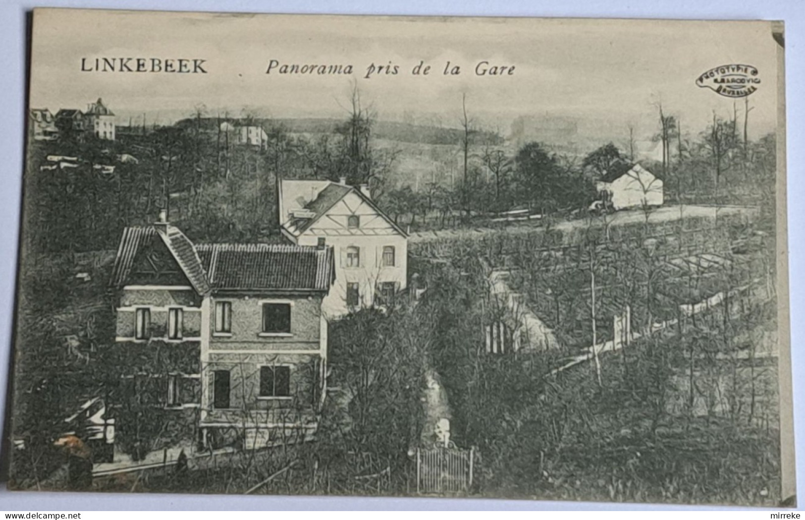 @J@  -  LINKEBEEK  -  Panorama Pris De La Gare   -  Zie / Voir Scan's - Linkebeek