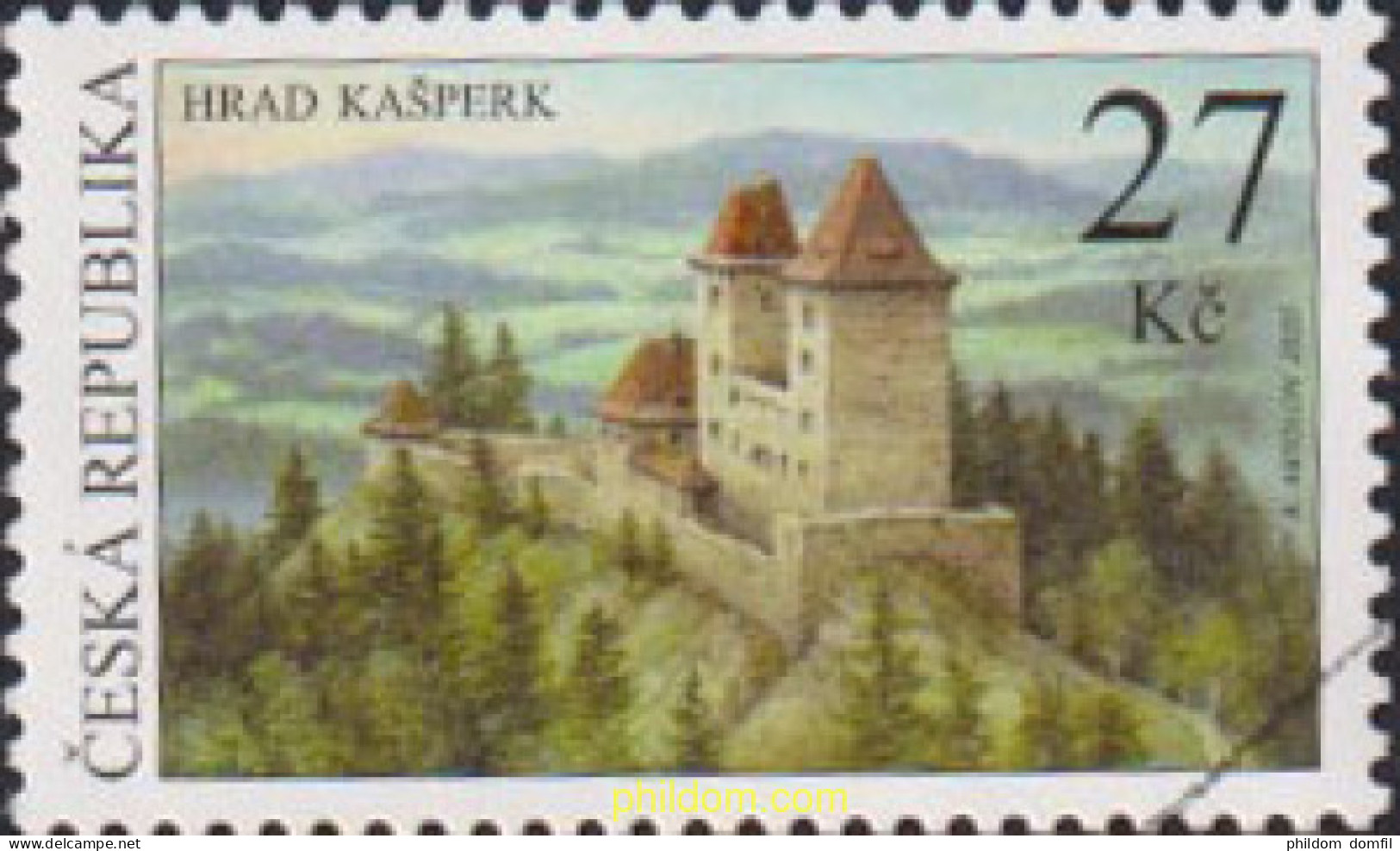 624072 MNH CHEQUIA 2020 CASTILLO - Oblitérés