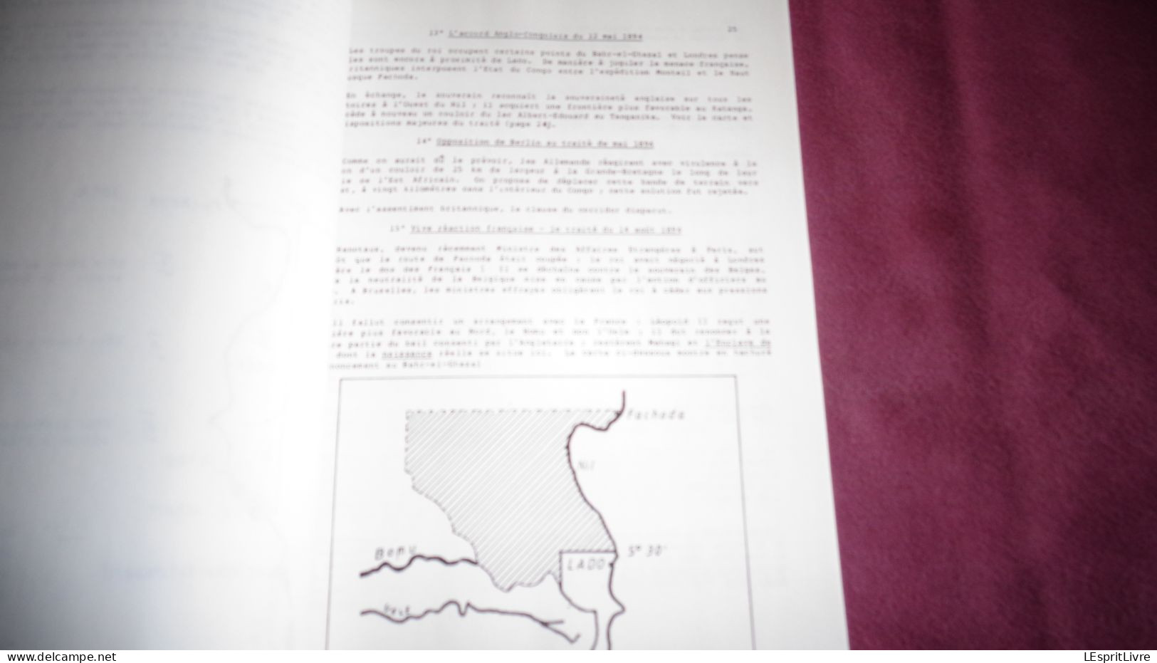 HISTOIRE POSTALE DE L'ENCLAVE DE LADO Abbé G Gudenkauf Afrique Congo Marcophilie Philatélie Cachet Lettre Timbre Poste