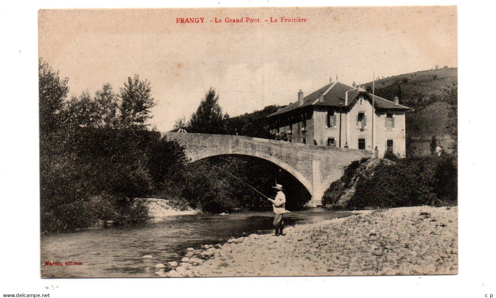 Frangy  - La Fruitiere - Le Grand Pont   -  CPA°J - Frangy