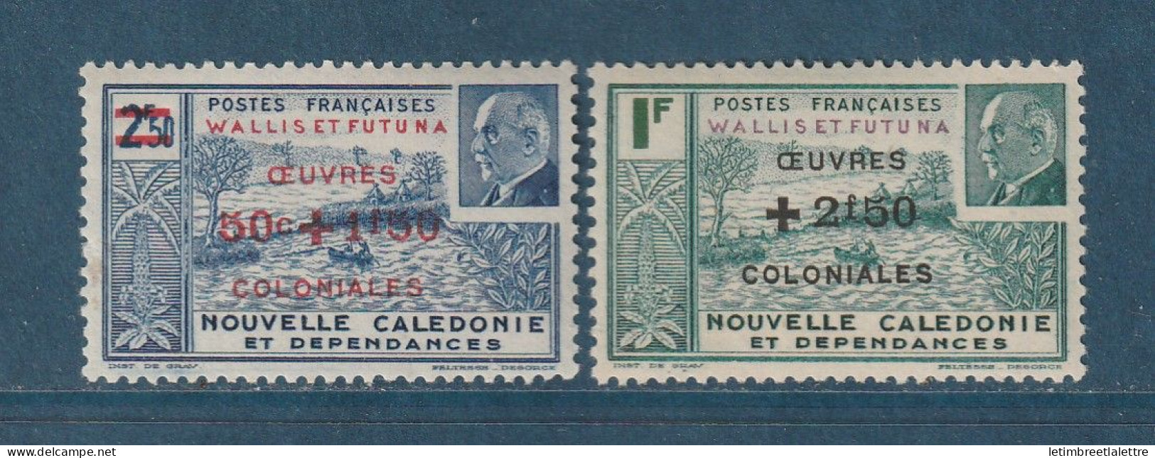 Wallis Et Futuna - YT N° 131 Et 132 ** - Neuf Sans Charnière - Unused Stamps