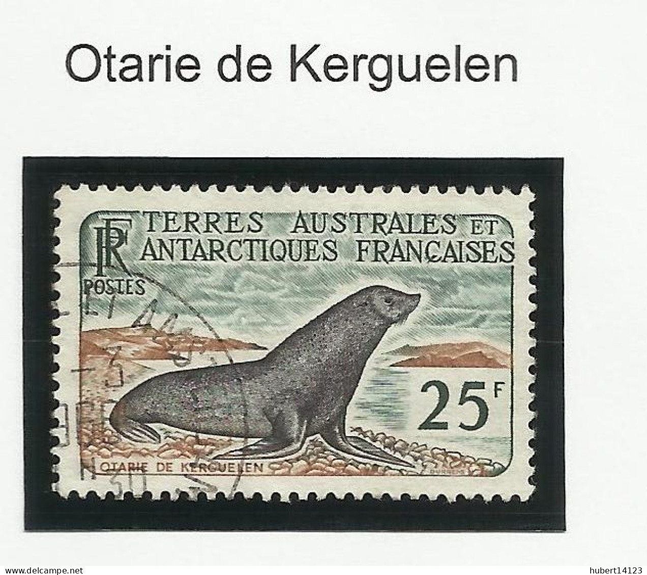 TAAF N° 16 ° Oblitéré De 1959 Otarie - Used Stamps