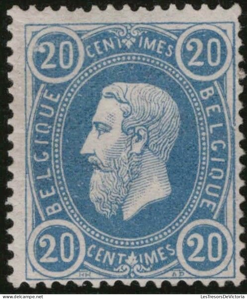 TIMBRE Belgique - COB 31 ** - 20c - 1869 / 78 - Cote 525 - 1869-1883 Leopoldo II